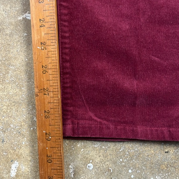 NYDJ Deep Red/Burgandy Marilyn Straight Corduroy pants
Size: 10 - Picture 6 of 7